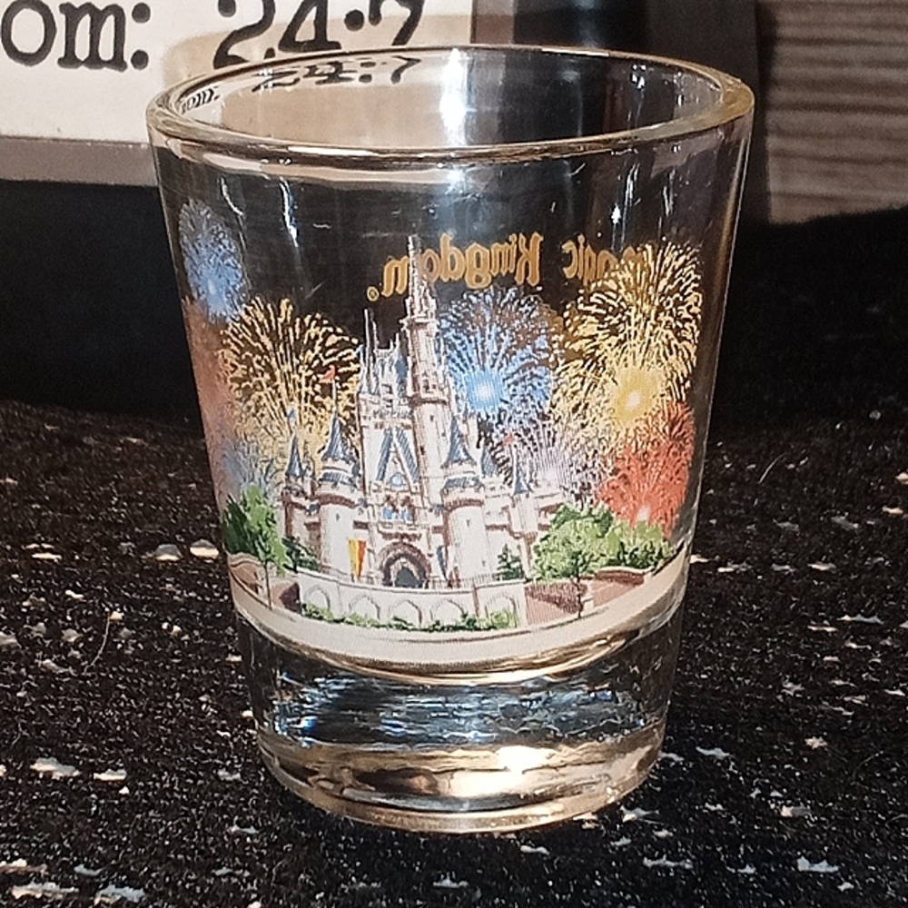Collectable Magic Kingdom Souvenir Shot Glass 2000